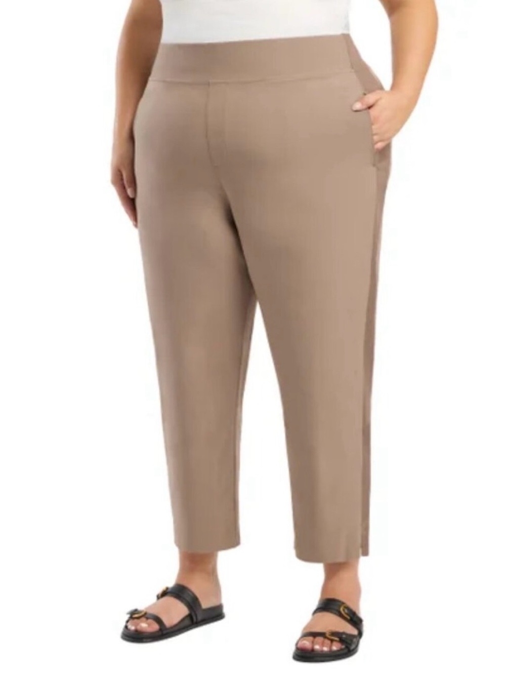 Kirkland Signature Ladies' Ankle Pant, Tan
